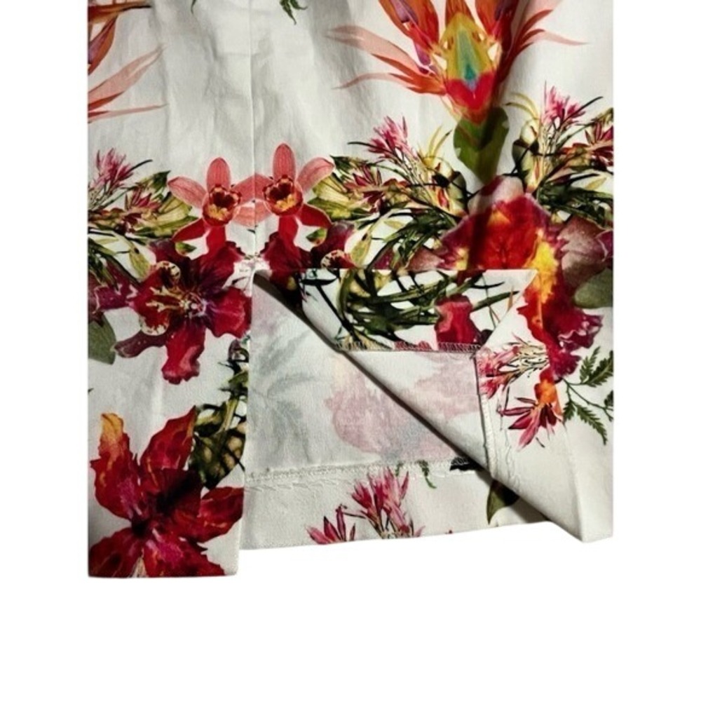 Floral Chic Woman's knee length Pencil Skirt **please Read ** - Picture 3 of 12